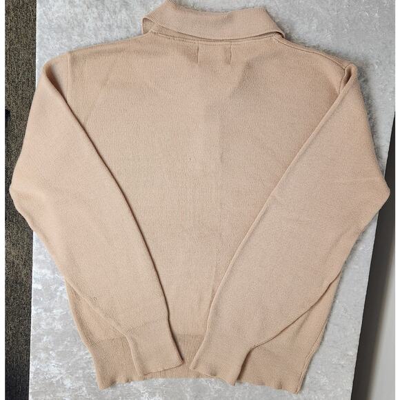 Vintage Ferranti Califonia Mens Biege Sweater-Size Medium - Picture 6 of 11